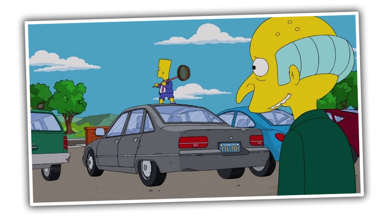 Illustration for article titled A Guide To Every Real-World Car Used In The Simpsons